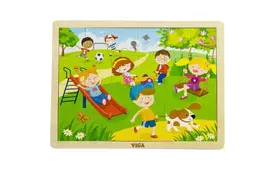 Пазл Viga Toys Времена года. Весна (51269) - Фото