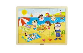 Пазл Viga Toys Времена года. Лето (51270) - Фото