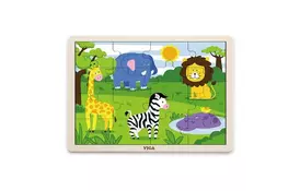 Пазл Viga Toys Сафари (51449) - Фото