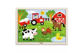 Пазл Viga Toys Ферма (51448) - Фото