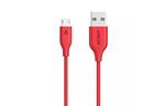 Дата кабель USB 2.0 AM to Micro 5P 3.0m V3 Powerline Red Anker (A8134H91)
