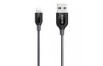 Дата кабель USB 2.0 AM to Lightning 0.9m V2 Powerline+ Space Gray Anker (A8121HA2)