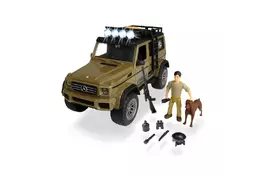 Игровой набор Dickie Toys Плейлайф. Охотник с внедорожником со н. и св. эффектами (3834002) - Фото