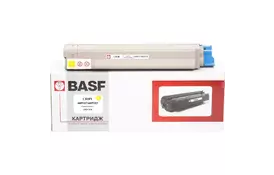 Тонер-картридж BASF OKI C810 Yellow 44059117/44059105 (KT-C810Y) - Фото