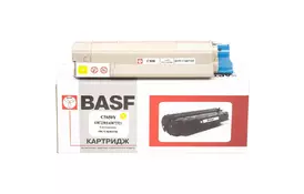 Картридж тонер BASF OKI C5650/5750 Yellow 43872305/43872321 (KT-C5650Y) - Фото