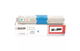 Тонер-картридж BASF OKI C332/MC363 Cyan 46508735 (KT-46508735) - Фото