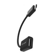 Дата кабель OTG 01m USB micro 0.1m Black Nomi (127729)