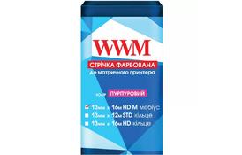 Лента к принтерам 13мм х 16м HD п. Black WWM (R13.16HR) - Фото