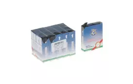 Лента к принтерам 11мм х 1.8м HD к. Black*5шт WWM (R11.1.8H5) - Фото