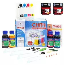 СНПЧ WWM HP 1115/2136 + №652Bk/CL (IS.0433set)