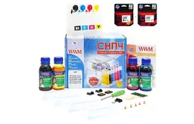 СНПЧ WWM HP 1115/2136 + №652Bk/CL (IS.0433set) - Фото