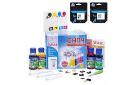 СНПЧ WWM HP 2130/2630 + №123Bk/CL (IS.0432set) - Фото