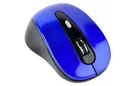 Мышка GEMBIRD MUSW-6B-01-B Blue+Black (MUSW-6B-01-B) - Фото