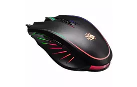 Мышка A4tech Bloody Q81 Neon XGlide Curve Black - Фото