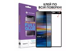 Стекло защитное MakeFuture Sony Xperia 10 Full Cover Full Glue (MGF-SOX10) - Фото