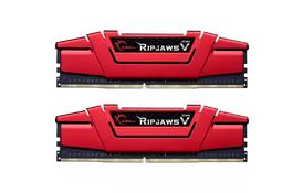 Модуль памяти для компьютера DDR4 32GB (2x16GB) 3000 MHz Ripjaws V Red G.Skill (F4-3000C16D-32GVRB) - Фото