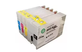 Комплект перезаправляемых картриджей NewTone HP OfficeJet 6100/7610 (RC.932) - Фото