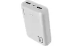Батарея универсальная MakeFuture 10000 mAh Li-Pol 2*USB White (MPB-101WH)