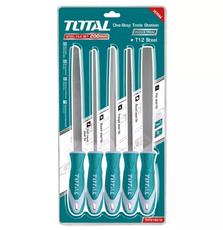 Напильник TOTAL THT918516 напильников по дереву, 200мм, 5шт. (THT918516)