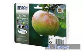 Картридж Epson St SX420W/425W Large Bundle (C, M, Y, Bk) new (C13T12954012) - Фото