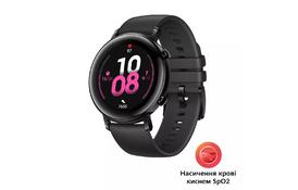 Смарт-часы Huawei Watch GT 2 42mm Night Black Sport Edition (Diana-B19S) SpO2 (55025064) - Фото