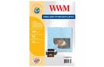 Пленка для печати WWM A4, 180мкм, 10л, for inkjet, waterproof translucent self-adh (F180PET10)