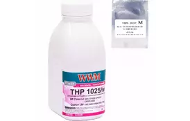 Тонер HP CLJ CP1025 35г Magenta + chip WWM (TC1025M) - Фото