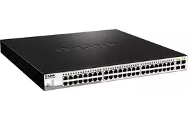 Коммутатор сетевой D-Link DGS-1210-52MPP - Фото