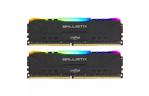 Модуль памяти для компьютера DDR4 32GB (2x16GB) 3200 MHz Ballistix Black MICRON (BL2K16G32C16U4BL)