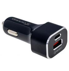 Зарядное устройство Grand-X CH-29 PD 3.0, Quick Charge QС3.0, 1 TypeC, 1 USB (CH-29)