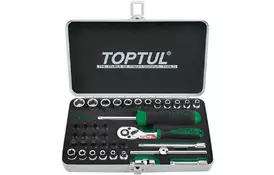 Набор инструментов TOPTUL професійний 1/4