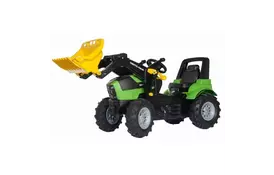 Веломобиль Rolly Toys rollyFarmtrac Deutz Agrotron 7250 TTV черно-зелений (710133) - Фото