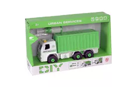 Конструктор Kaile Toys Мусоровоз с отверткой разборная модель (KL902-3) - Фото