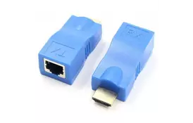 Переходник HDMI к кабелю RJ45 (Patch Cord) 30m EXTRADIGITAL (KBH1754) - Фото