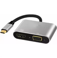 Переходник Type-C to HDMI / VGA EXTRADIGITAL (KBV1743)