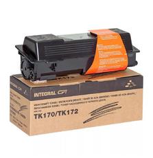 Тонер-картридж Integral Kyocera TK-170/TK172, without chip, Black 240г (12100054)