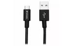 Дата кабель USB 2.0 AM to Micro 5P 0.3m black Verbatim (48866)