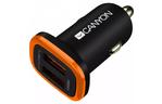 Зарядное устройство CANYON Universal 2xUSB car adapter (CNE-CCA02B)