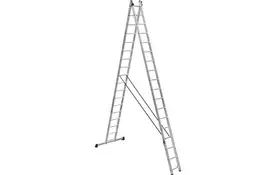 Лестница Stark Алюминиевая двухсекционная усиленная лестница 2*17 SVHR2x1 (525217412) - Фото