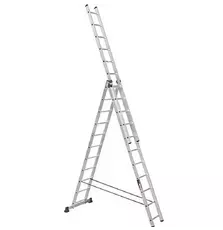 Лестница Stark Алюминиевая трехсекционная лестница 3*13 SVHR3x13 (525313508)