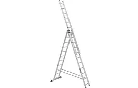 Лестница Stark Алюминиевая трехсекционная лестница 3*13 SVHR3x13 (525313508) - Фото