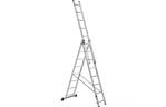 Лестница Stark Алюминиевая трехсекционная лестница 3*8 SVHR3x8 (525380503)