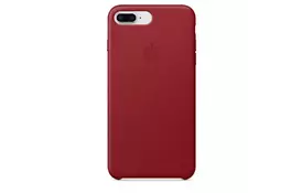 Чехол для моб. телефона Apple iPhone 8 Plus / 7 Plus Leather Case - (PRODUCT)RED (MQHN2ZM/A) - Фото