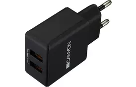 Зарядное устройство CANYON 2xUSB AC (CNE-CHA03B) - Фото