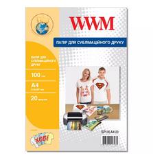 Бумага WWM A4 Sublimation, 100г, 20с (SP100.A4.20)