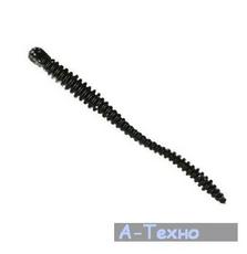 Силикон рыболовный Nomura Glitter Rib Worm 120мм 3,5гр. цвет-080 (white glitter) 6шт (NM71008012)