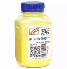 Тонер HP CLJ Pro M452/477, 100г Yellow ULTRA COLOR AHK (1505169)