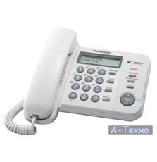 Телефон шнуровой Panasonic KX-TS2356UAW White