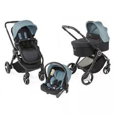 Коляска Chicco 3 в 1 Trio Best Friend+ Light Черно-зеле (79421.60)