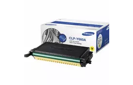 Картридж Samsung CLP-610ND/ 660N/ ND yellow (CLP-Y660A) - Фото